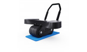 Тренажёр для пресса AB Roller SND чёрный с ковриком 34 х 17 x 0.6 cм