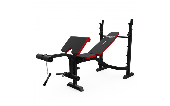 Скамья со стойками под штангу DFC Fytter BEW04R Скамья со стойками под штангу DFC Fytter BEW04R