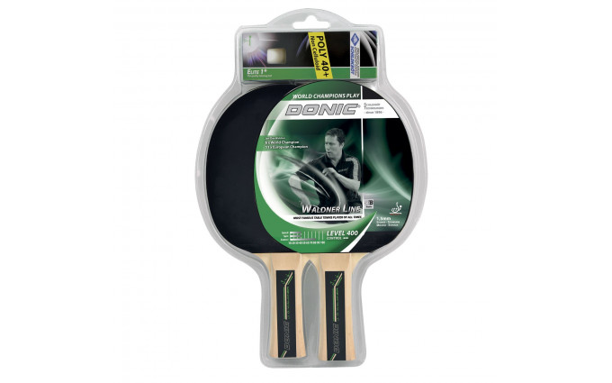 Набор DONIC Waldner 400 (2 ракетки, 3 мячика Elite 1*) Набор DONIC Waldner 400 (2 ракетки, 3 мячика Elite 1*)