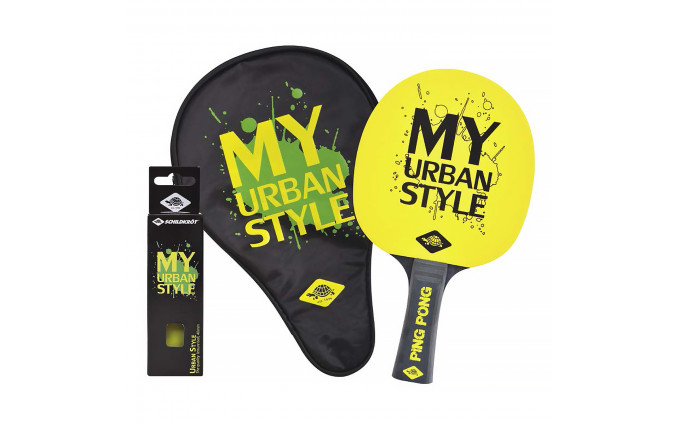 Набор DONIC - Schildkröt URBAN SET (1 ракетка, 4 мяча) Набор DONIC - Schildkröt URBAN SET (1 ракетка, 4 мяча)