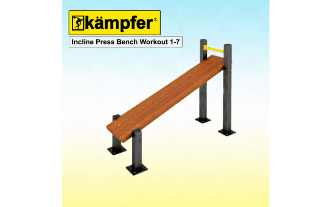 Пресс-скамья Воркаут Kampfer Incline Press Bench Workout 1-7 Пресс-скамья Воркаут Kampfer Incline Press Bench Workout 1-7