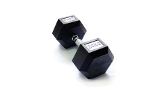 Гантель гексагональная обрезиненная 20 кг Гантель гексагональная обрезиненная 20 кг