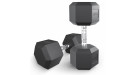 Гантель гексагональная UNIX Fit обрезиненная 22,5 кг / шт.