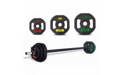 Комплект Smith (штанга, гриф, диски) Комплект Smith (штанга, гриф, диски)